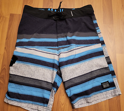 Men#x27;s Maui and Sons Surf Beach Boardshorts Swim Trunks Suit Swimming Size 34
