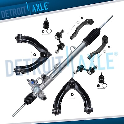 #ad 9pc Complete Power Steering Rack and Pinion Suspension Kit for 97 01 Honda CR V