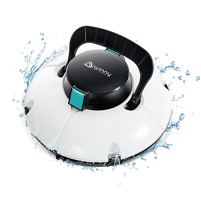 #ad WINNY Robotic Pool Vacuum Cleaner Automatic Cordless Pool Robot Above Ground