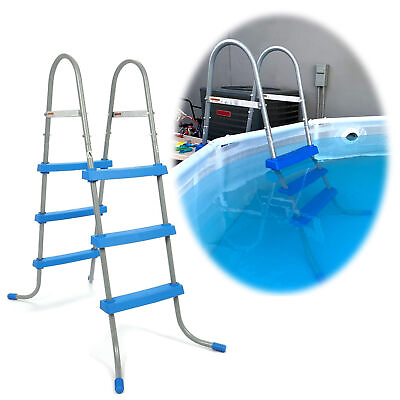#ad For 36quot; Wall Height Pools Steel Above Ground Swimming Pool Ladder