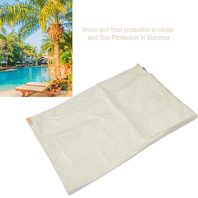 #ad Open Air Swimming Pool Roll Cover Waterproof Protector For Outdoor Heavy AOS