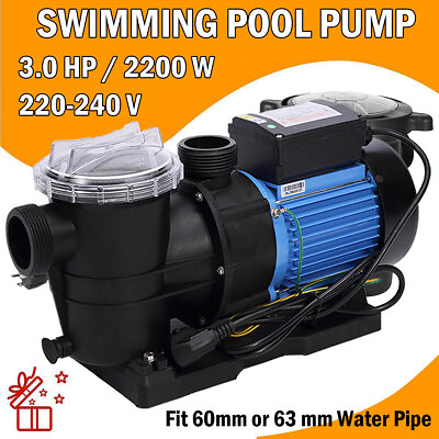 #ad For Hayward 3.0HP Swimming Pool Pump In Above Ground w Strainer Filter Basket