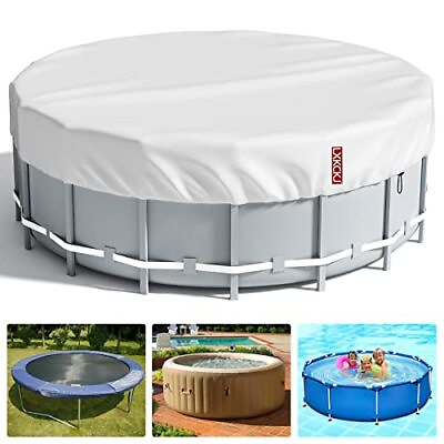 #ad Round Pool Cover Solar Covers for Above Ground Pools Summer 15 Ft Silver