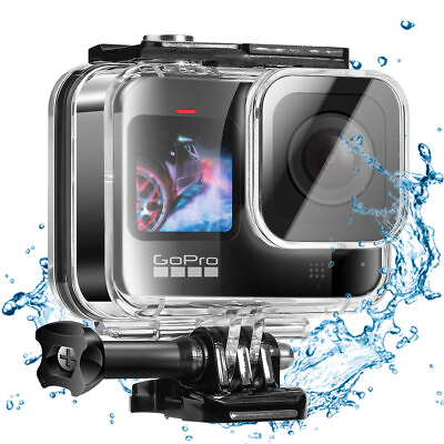 #ad For GoPro Hero12 11 10 9 8 Black Waterproof Case Underwater Diving Housing Shell
