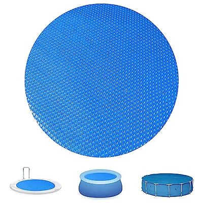 #ad Solar Pool Covers Blankets Round Solar Pool Cover for Above Ground and In Gro...