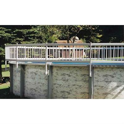 #ad #ad GLI Add On Fence Kit B for Above Ground Pools 30 BKIT WHT