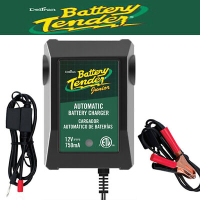 Deltran Battery Tender jr Maintainer Motorcycle Charger 021 0123 12 Volt 750mA