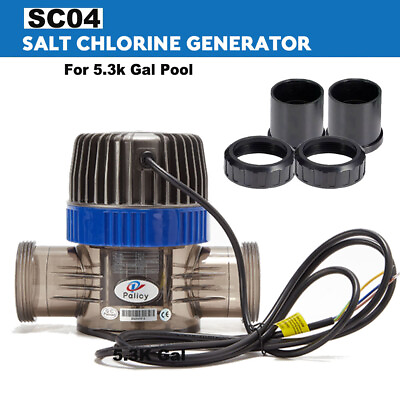 5300 Gallon Above Pool Chlorine Generator Salt Water Chlorinator System 2023