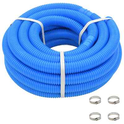 #ad Swimming Pool Vacuum Cleaner Hose Suction Swimming Blue PE Replacement Pipe