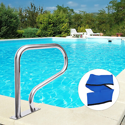 Swimming Pool Security Steps Handrail Outdoor Garden Yard Pool Ladders Hand Rail