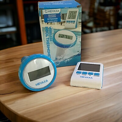#ad Pool Thermometer Wireless Floating Easy Read Waterproof Digital