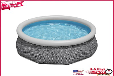 #ad 10#x27; x 2.1#x27; Circle 26quot; Deep Inflatable Above Ground Pool