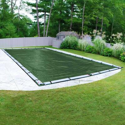 #ad Pool Mate Winter Pool Cover Extreme Mesh 20 ft x 45 ft XL Polyethylene Green