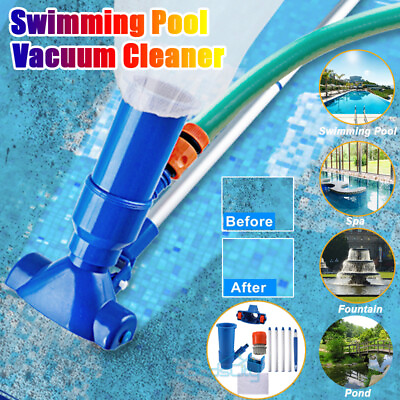 #ad Swimming Pool Spa Vacuum Cleaner Suction Head Cleaning Kit Accessories Tool US