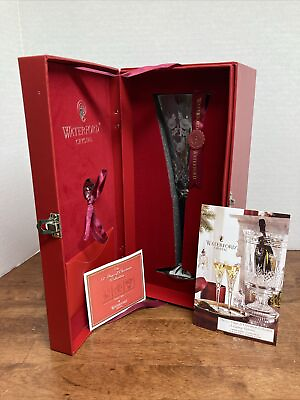 #ad Waterford Crystal 12 Days of Christmas Three French Hens Flute 3rd Edition