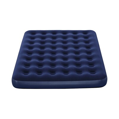 #ad 10 in Air Mattress Portable Camping Inflatable Mattress Antimicrobial Coating