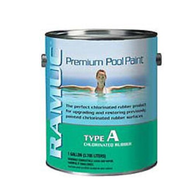 #ad Ramuc A32801 Type A Chlorinated Rubber Paint Dawn Blue