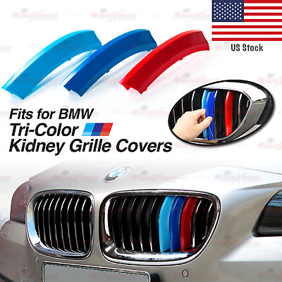 Performance Kidney Grille Color 3 Covers Insert Clips fits BMW *ALL Series HERE*