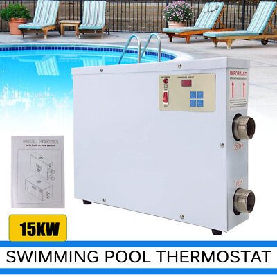 #ad #ad 15KW Electric Pool Heater for InGround Pools 220V Electric Swimming Pool Heater