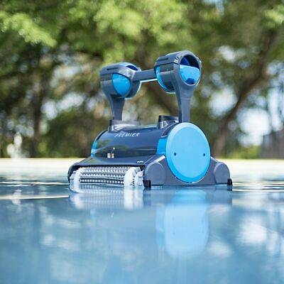 Dolphin Premier Robotic Pool Cleaner with Multi Media amp; 3 yr warranty Open Box