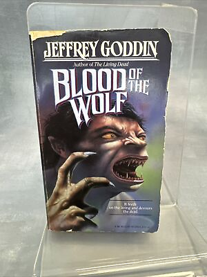 #ad Blood of the Wolf by Jeffrey Goddin 1992 Paperback Leisure Books OOP