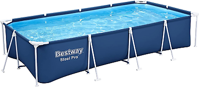 #ad #ad : Steel Pro 13#x27;1quot; X 6#x27;11quot; X 32quot; above Ground Pool Set 1506 Gallons Outdoor Fa