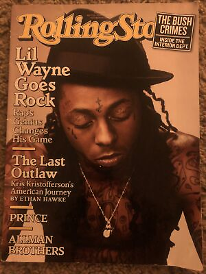 #ad Rolling Stone Magazine Lil Wayne Cover April 16 2009