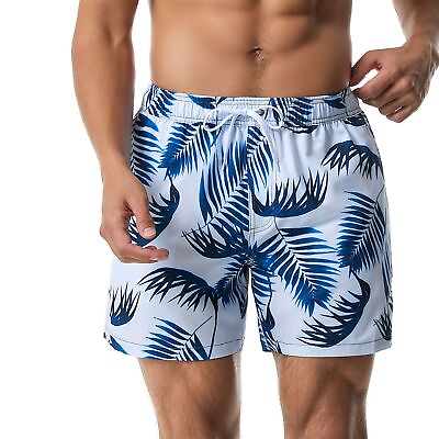 #ad Men#x27;s Summer Swimming Surfboard Shorts Beach Suit Quick Dried with Drawstring