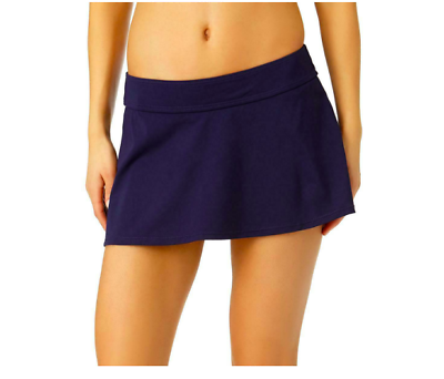 #ad #ad Anne Cole $54 Women#x27;s Navy Blue Swim Skirt Size XS