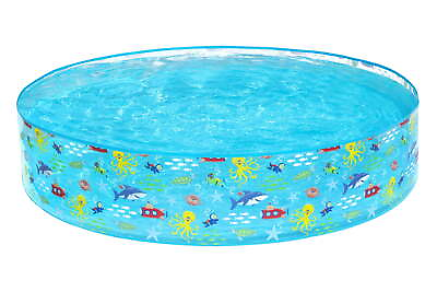 #ad #ad Bluescape Round Multi Color Above Ground Kiddie Pool 6#x27; x 15quot;