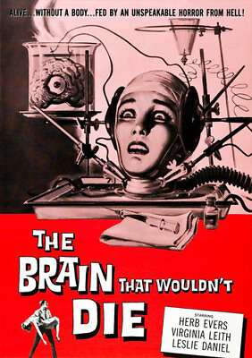 #ad The Brain That Wouldn#x27;t Die DVD Herb Evers * Virginia Leith * Leslie Daniel