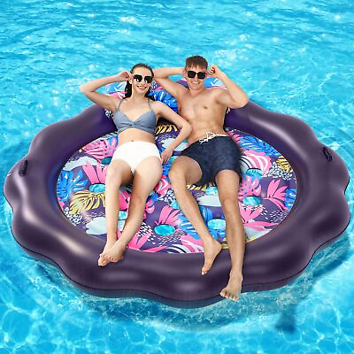 #ad #ad SUIMOT Inflatable Pool Float Mat Giant Heavy Duty Pool Floats Adult Size with...