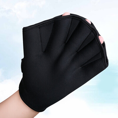 #ad Finger Paddles Aqua Swimming Gloves for Kids Waterproof Aquarium