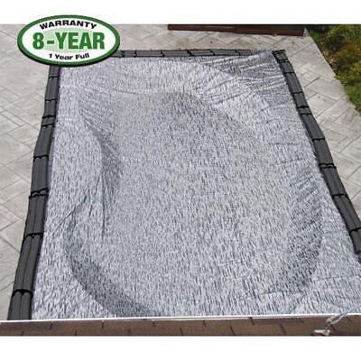 #ad In The Swim Rectangle Micro Mesh Inground Winter Pool Cover 8 Year Warranty