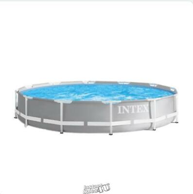 #ad #ad Intex 12#x27; x 30quot; Prism Frame Above Ground Swimming Swim Pool