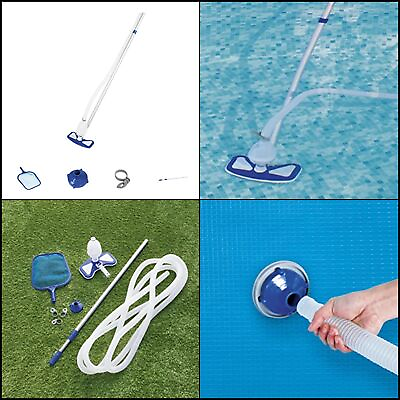 #ad Above Ground Pool Cleaning amp; Maintenance Accessories Set Kit for Filter Pumps