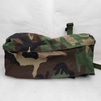 #ad #ad USGI MOLLE II Woodland M81 Camo Waist Pack Used Surplus Army Marines