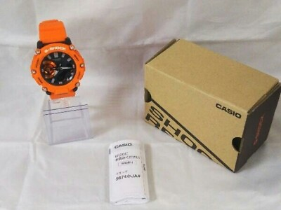 CASIO G SHOCK GA 2200M 4AJF B6AB0G Wrist Watch Men#x27;s With Box USED