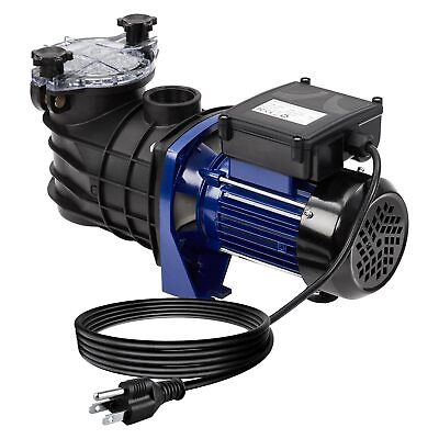#ad 0.75HP In Above Ground Single Speed Pool Pump Swimming Pool Pumps 2641GPH