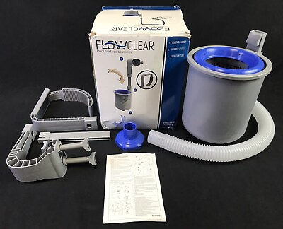 #ad Bestway FlowClear Swimming Pool Surface Skimmer For Above Ground Pools 58233E
