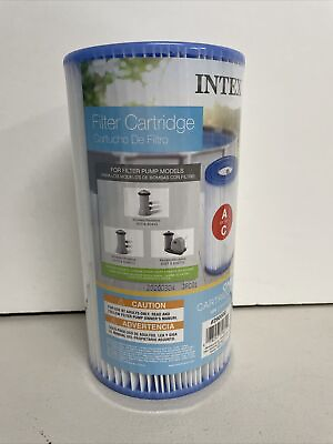 #ad Intex Type A Filter Cartridge for Above Ground Swimming Pool Pumps