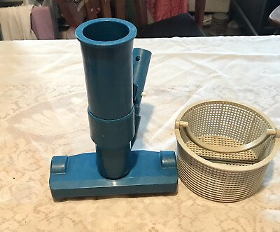 #ad #ad Swimming Pool Spa Suction Vacuum Head Cleaner With Basket