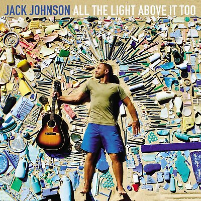 All The Light Above It Too CD Jack Johnson *READ* Ex Lib. DISC ONLY