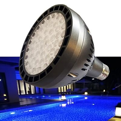 #ad Led Pool Lights Blue 65w For Inground Pool 120v Pool Light Replacement Swimming