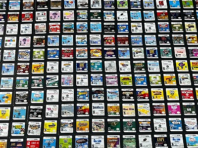 Nintendo DS Original OEM Authentic *Pick Your Game* Cart Only Tested