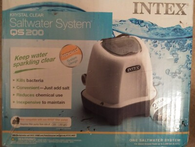 #ad #ad Intex QS200 Krystal Clear Saltwater System for swimming pools