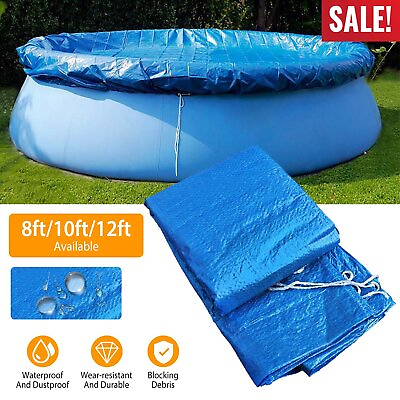 #ad #ad Above Ground Swimming Pool Solar Cover for Winter Round Safety PE 8 10 12 FT