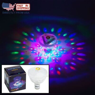 #ad #ad Floating Underwater RGB LED Disco Light Glow Show Swimming Pool Hot Tub Spa Lamp