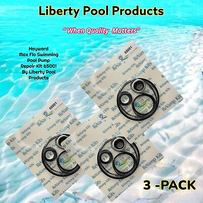 #ad Hayward Max Flo Swimming Pool Pump Repair Seal Gasket Fits Go Kit1 By Liberty