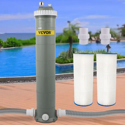 #ad #ad Pool Cartridge Filter 8.9 In. Dia above Ground Swimming Pool Filter System 194 S